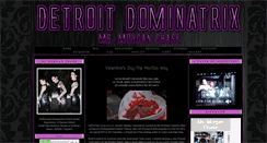 Desktop Screenshot of detroitdominatrix.com